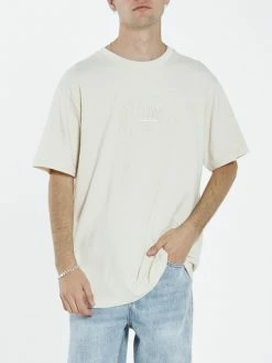 Thrills Co. Tees & Tank Tops Paradise Crest Merch Fit Tee - Unbleached