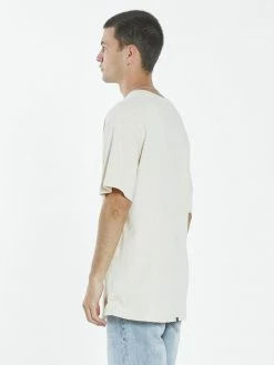 Thrills Co. Tees & Tank Tops Paradise Crest Merch Fit Tee - Unbleached