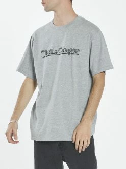Thrills Co. Knights Merch Fit Tee - Grey Marle