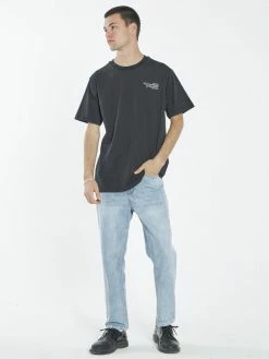Thrills Co. Forget Me Not Merch Fit Tee - Washed Black 7 Thrills Co. Forget Me Not Merch Fit Tee - Washed Black