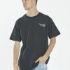 Thrills Co. Forget Me Not Merch Fit Tee - Washed Black