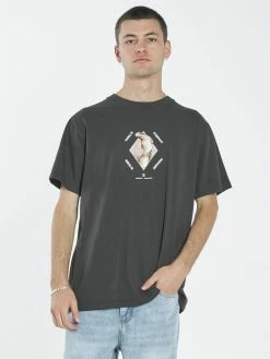 Thrills Co. Tees & Tank Tops Delirium Merch Fit Tee - Oil Green