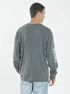 Thrills Co. Roadhouse Merch Fit Long Sleeve Tee - Merch Black