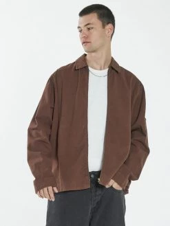 Thrills Co. Minimal Thrills Work Jacket - Washed Cocoa