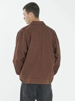Thrills Co. Minimal Thrills Work Jacket - Washed Cocoa