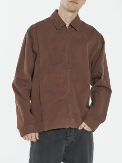 Thrills Co. Minimal Thrills Work Jacket - Washed Cocoa