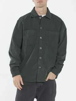 Thrills Co. Shirts Century Overshirt - Oil Green