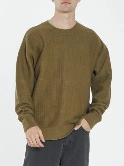 Thrills Co. Non Sense Crew Knit - Plantation