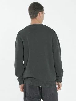Thrills Co. Pennyroyal Cardigan - Oil Green Sweaters & Fleece