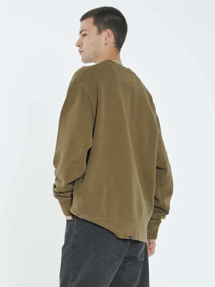 Thrills Co. Minimal Thrills Oversize Crew - Plantation Sweaters & Fleece 4 Thrills Co. Minimal Thrills Oversize Crew - Plantation Sweaters & Fleece