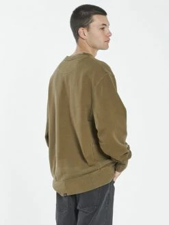 Thrills Co. Minimal Thrills Oversize Crew - Plantation Sweaters & Fleece 9 Thrills Co. Minimal Thrills Oversize Crew - Plantation Sweaters & Fleece