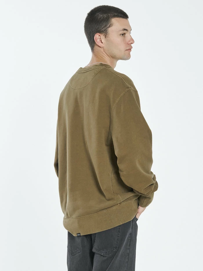 Thrills Co. Minimal Thrills Oversize Crew - Plantation Sweaters & Fleece 5 Thrills Co. Minimal Thrills Oversize Crew - Plantation Sweaters & Fleece