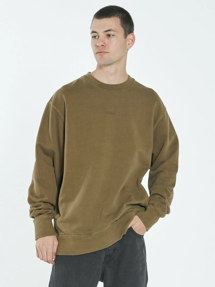 Thrills Co. Minimal Thrills Oversize Crew - Plantation Sweaters & Fleece 7 Thrills Co. Minimal Thrills Oversize Crew - Plantation Sweaters & Fleece