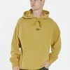Thrills Co. Lords Slouch Pull On Hood - Mineral Yellow Sweaters & Fleece