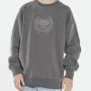 Thrills Co. Sweaters & Fleece Paradise Crest Slouch Crew Neck Fleece - Plum