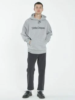 Thrills Co. Knights Slouch Pull On Hood - Grey Marle Sweaters & Fleece 7 Thrills Co. Knights Slouch Pull On Hood - Grey Marle Sweaters & Fleece