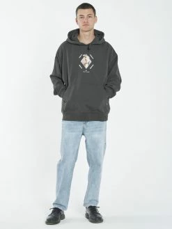 Thrills Co. Delirium Slouch Pull On Hood - Oil Green