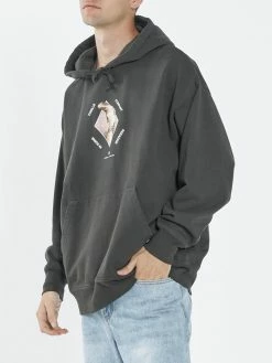 Thrills Co. Delirium Slouch Pull On Hood - Oil Green