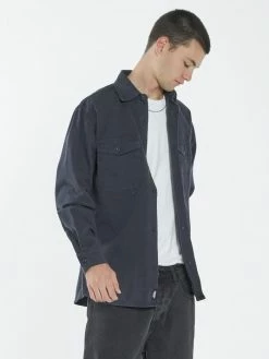 Thrills Co. Thrills Union Work Shirt - True Navy