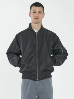 Thrills Co. Jackets Thrills Union Bomber - Black