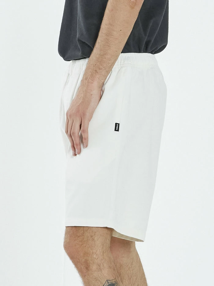 Thrills Co. Minimal Thrills Work Volley - Tofu Shorts 5 Thrills Co. Minimal Thrills Work Volley - Tofu Shorts