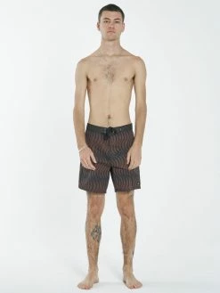 Thrills Co. Winter Style Paradise On Repeat Boardshort - Washed Cocoa