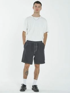 Thrills Co. Shorts Infinite Thrills Volley - Washed Black