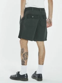 Thrills Co. Century Military Short - Oil Green Shorts