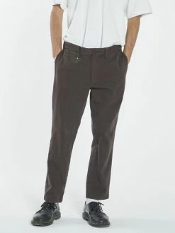 Thrills Co. Minimal Thrills Work Chopped Chino - Postal Brown