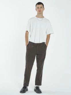Thrills Co. Minimal Thrills Work Chopped Chino - Postal Brown