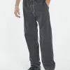 Thrills Co. Infinite Thrills Chopped Elastic Surf Pant - Washed Black Pants