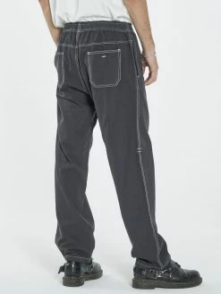 Thrills Co. Infinite Thrills Chopped Elastic Surf Pant - Washed Black Pants