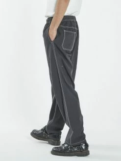 Thrills Co. Infinite Thrills Chopped Elastic Surf Pant - Washed Black Pants 12 Thrills Co. Infinite Thrills Chopped Elastic Surf Pant - Washed Black Pants