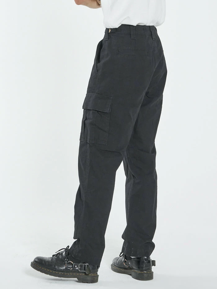 Thrills Co. Pants Thrills Union Slacker Cargo Pant - Black 7 Thrills Co. Pants Thrills Union Slacker Cargo Pant - Black