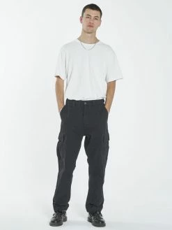 Thrills Co. Pants Thrills Union Slacker Cargo Pant - Black