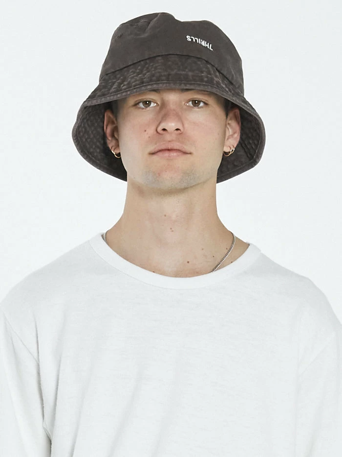 Thrills Co. Minimal Thrills Bucket Hat - Postal Brown Accessories 3 Thrills Co. Minimal Thrills Bucket Hat - Postal Brown Accessories