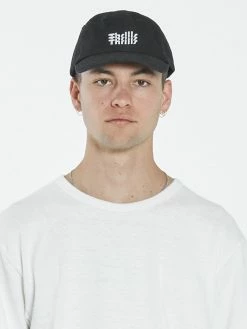 Thrills Co. Infinite Thrills 6 Panel Cap - Washed Black