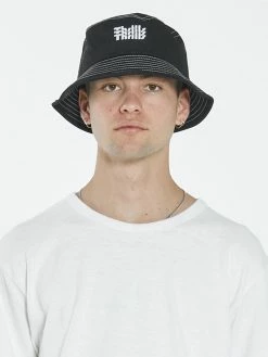 Thrills Co. Infinite Thrills Bucket Hat - Washed Black Accessories