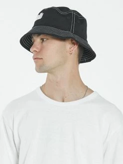Thrills Co. Infinite Thrills Bucket Hat - Washed Black Accessories