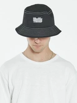 Thrills Co. Infinite Thrills Bucket Hat - Washed Black Accessories