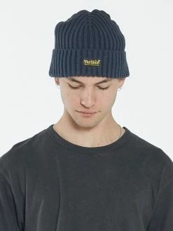 Thrills Co. Accessories Thrills Union Beanie - True Navy 8 Thrills Co. Accessories Thrills Union Beanie - True Navy