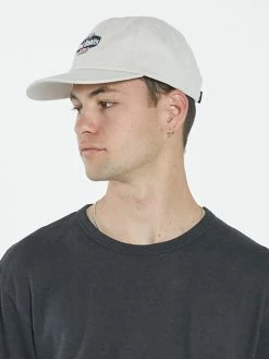 Thrills Co. Bad Habits 6 Panel Cap - Dirty White Accessories