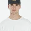 Thrills Co. Accessories Flaming Dart 5 Panel Cap - Washed Black 1 Thrills Co. Accessories Flaming Dart 5 Panel Cap - Washed Black