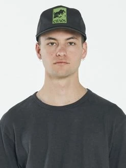 Thrills Co. Chaos 5 Panel Cap - Black