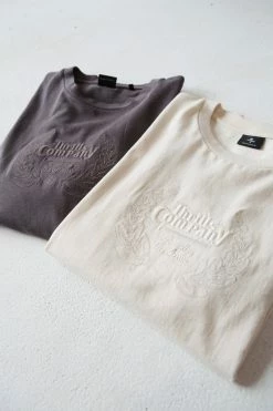 Thrills Co. Paradise Crest Slouch Crew - Unbleached 1% For The Planet