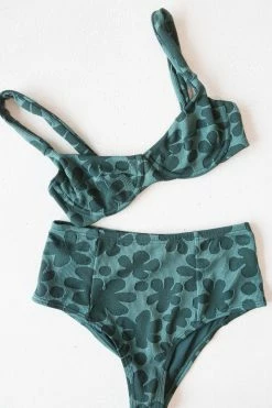 Thrills Co. 1% For The Planet Layla Underwire Bikini Top - Vintage Teal 11 Thrills Co. 1% For The Planet Layla Underwire Bikini Top - Vintage Teal