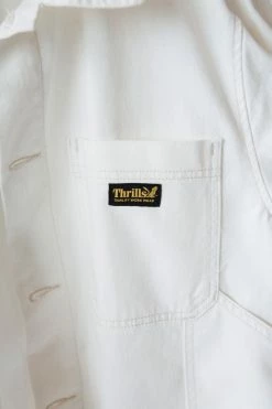 Thrills Co. Union Overshirt - Heritage White