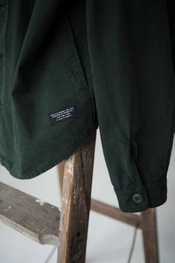 Thrills Co. Shirts Century Overshirt - Oil Green