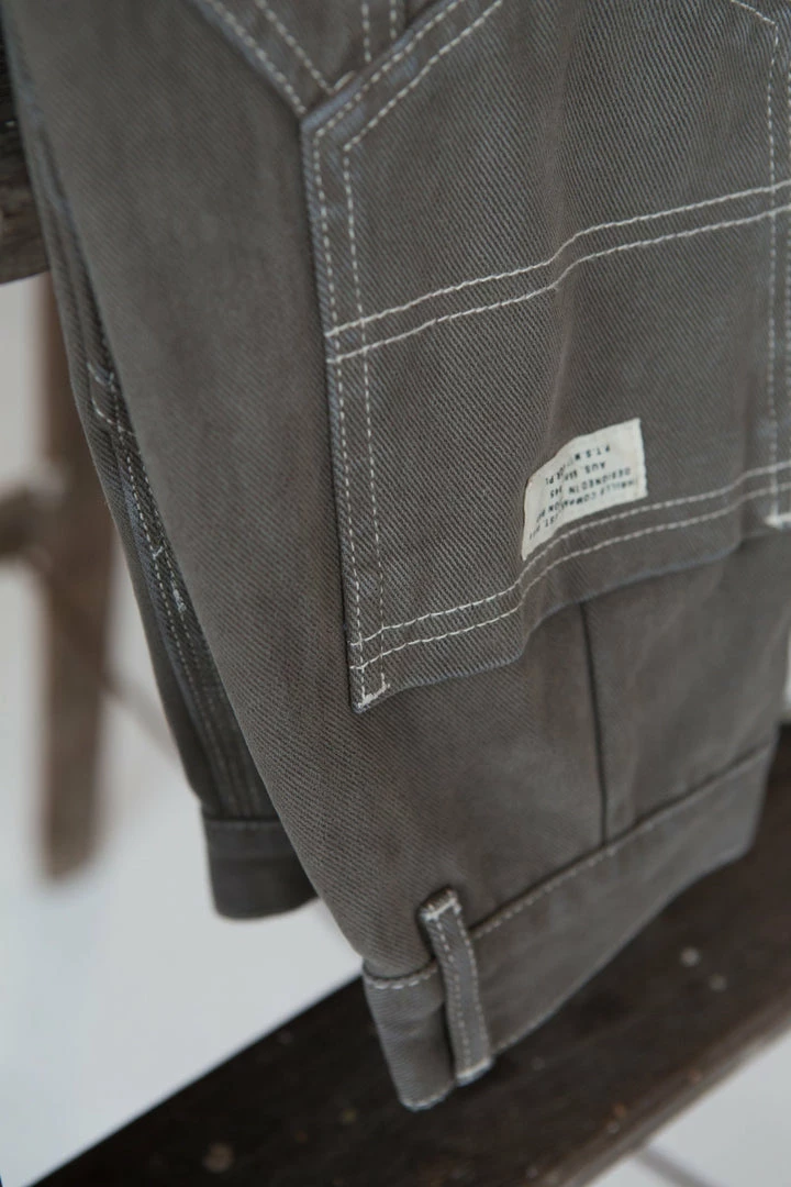 Thrills Co. Carpenter Drill Short - Pewter 1% For The Planet 7 Thrills Co. Carpenter Drill Short - Pewter 1% For The Planet