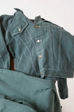 Thrills Co. Madi Jacket - Vintage Teal 1% For The Planet